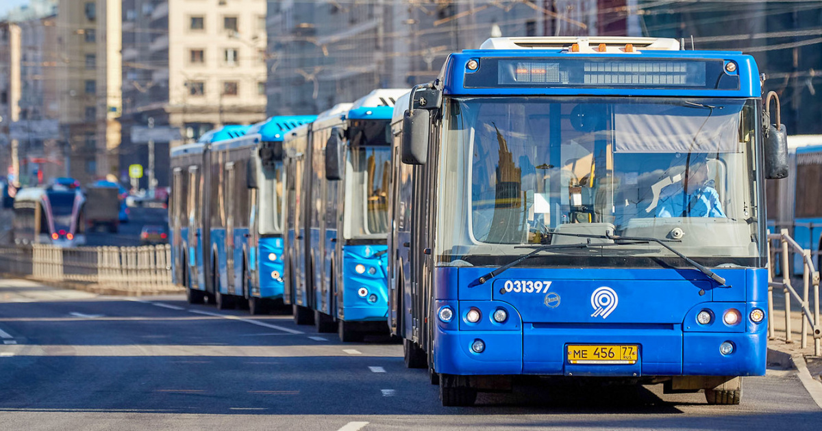 Автобус москва общественный транспорт